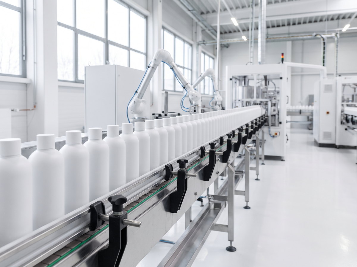 cosmetic packaging production and project coordination at a partner manufacturer